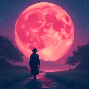 Under the Great Pink Moon