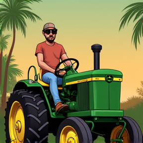 She thinks my Deere's sexy