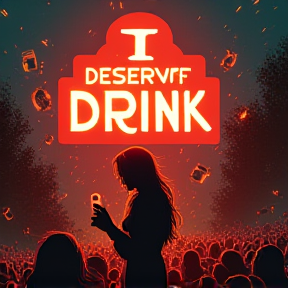 I deserve a drink 