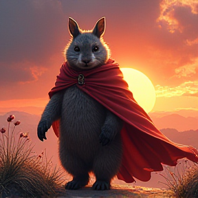 Wombat the hero