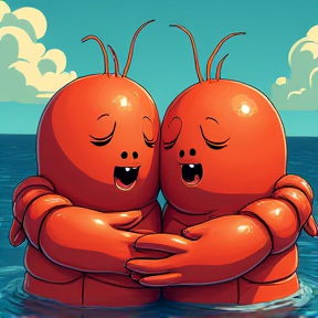 Lobster hugs