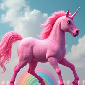 Pink Fluffy Unicorn