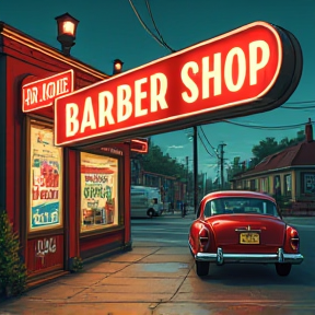 Rock n' Roll Bixies Barber Shop