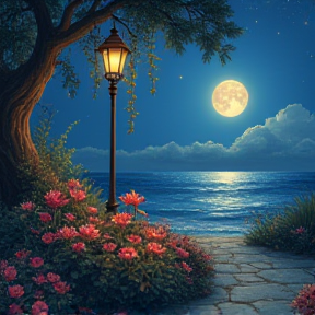 Moonlit Garden