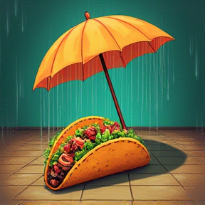 It's raining tacos 