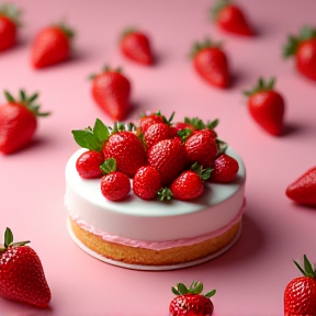 Strawberry Cake