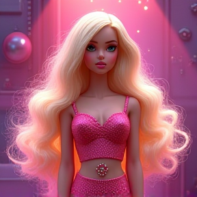 barbie hvězda