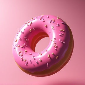 Pink Donut