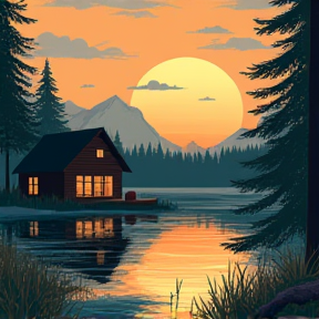 Cabin on the Lake