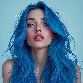 Blue Hair