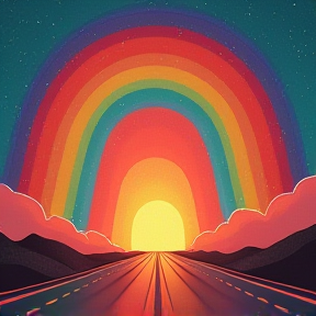 Road toBurning Desire the Rainbow