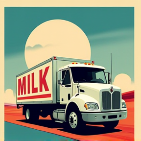 Milk truck