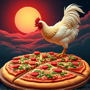 Pizza and Chicken