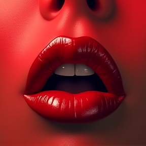 Tus labios rojos