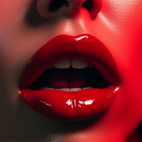 Tus labios rojos