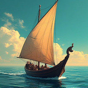 Sail Away, Brave Vikings