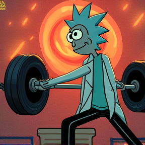 Rick y Morty Fitness