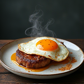 steak and eggs 