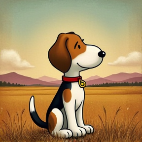 Ol' Snoopy the Beagle