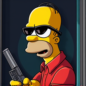 gangster homer