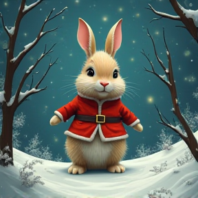 Christmas Rabbit