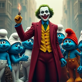 Joker’s Smurf Army