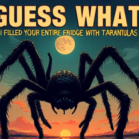 Guess What, I Filled Your Entire Fridge With Tarantulas