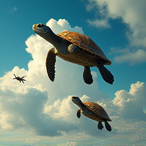 Turtles In The Sky