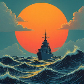 Sailing with the Rising Sun