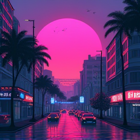 Sherif Coquille City - Retrowave