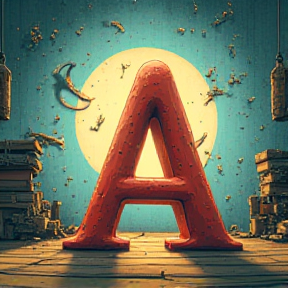 Learning the letter A