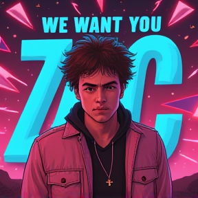 We want you Zac!