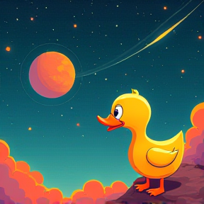 Bob the Duck in Space