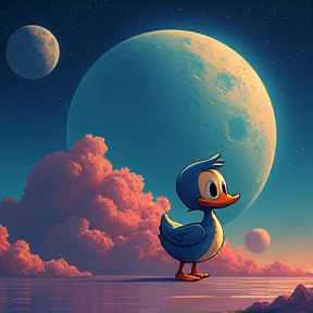 Bob the Duck in Space