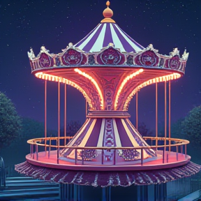 Cosmic carousel