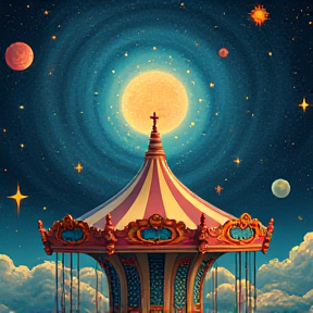 Cosmic carousel