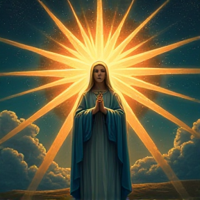 Mother Mary and her 7 rays