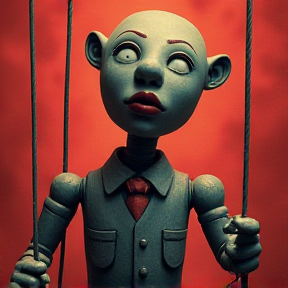 Broken puppet