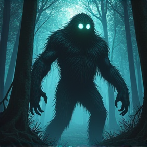 Sasquatch in The Dark