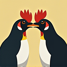 Chicken vs Penguin