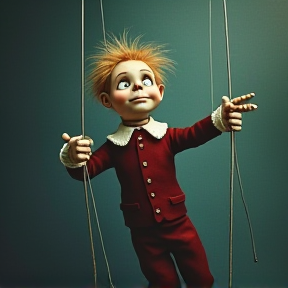 broken puppet