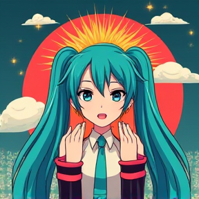 I like Kazakhstan Hatsune miku