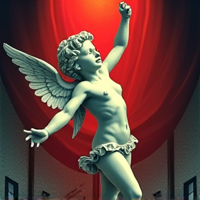 Cherub on the Pole