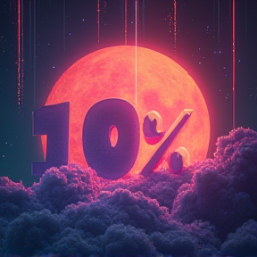 10%