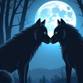 Moonlit Forbidden Love