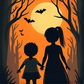 Spooky Fun for Amelia and Harrison