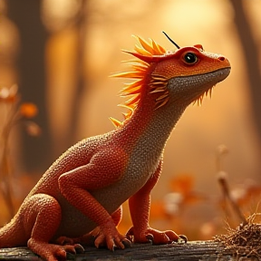 Fireball the Orange Dragon