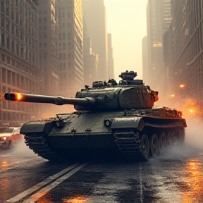 Tank In The City