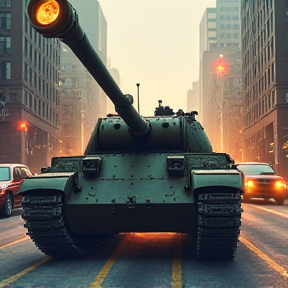 Tank In The City