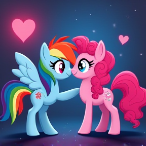 Rainbow Dash vs Pinkie Pie